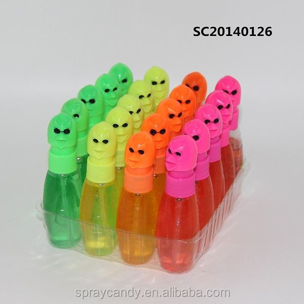 candy spray liquid spray candy hot sale new product OEM two eyes syrup