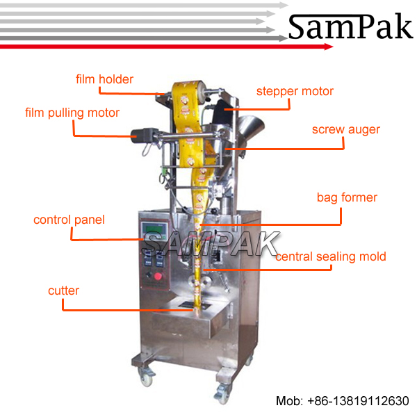 Full Automatic Cocoa Powder Packing Machine