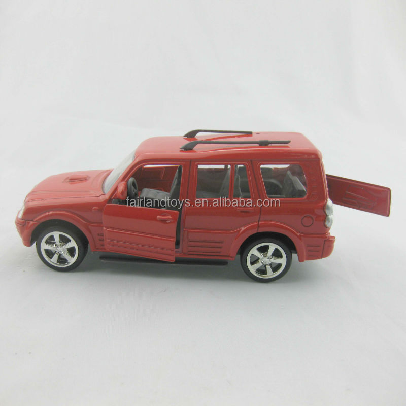 red scorpio toy car