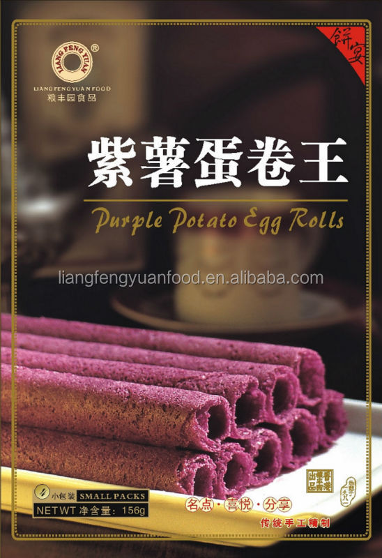 assorted egg rolls eggs roll cream biscuit