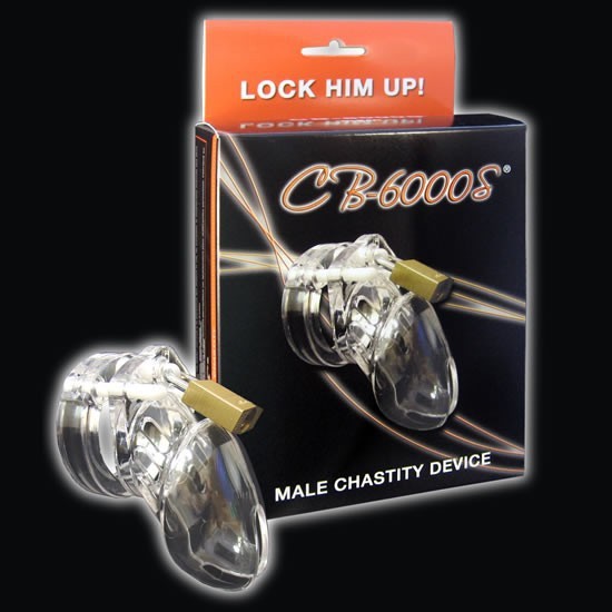 Plastic CB6000S Clear Male Chastity Device Hot Selling Cock Cage Adult Sex Toys (2)