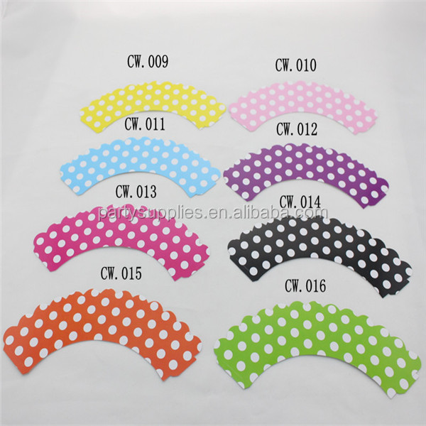 Lovely Laser Cupcake Wrapper For Cake Decoration