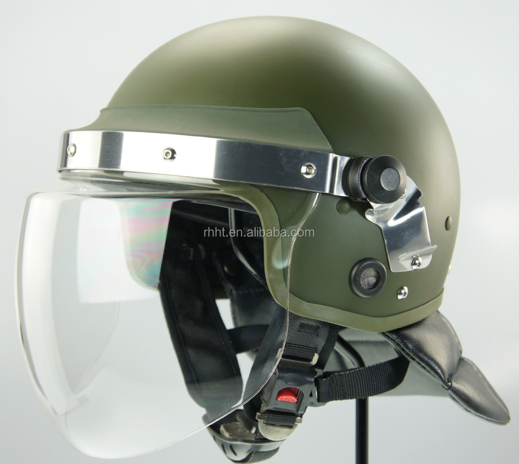 高品質抗- 暴動/抗- 制御/軍のヘルメット、 警察装置の保護/saftyの/金属メッシュを用いセキュリティヘルメット問屋・仕入れ・卸・卸売り