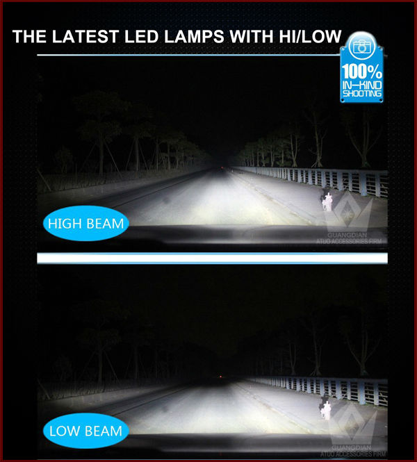 2014新登場LED バルブ HIDの時代は終わり! オールインワン CREE社 LED ホワイト6000k LED ヘッドライト＆フォグランプH4 Hi Lo切り替え式H4 LEDバルブ ヘッドランプ 1年保証問屋・仕入れ・卸・卸売り