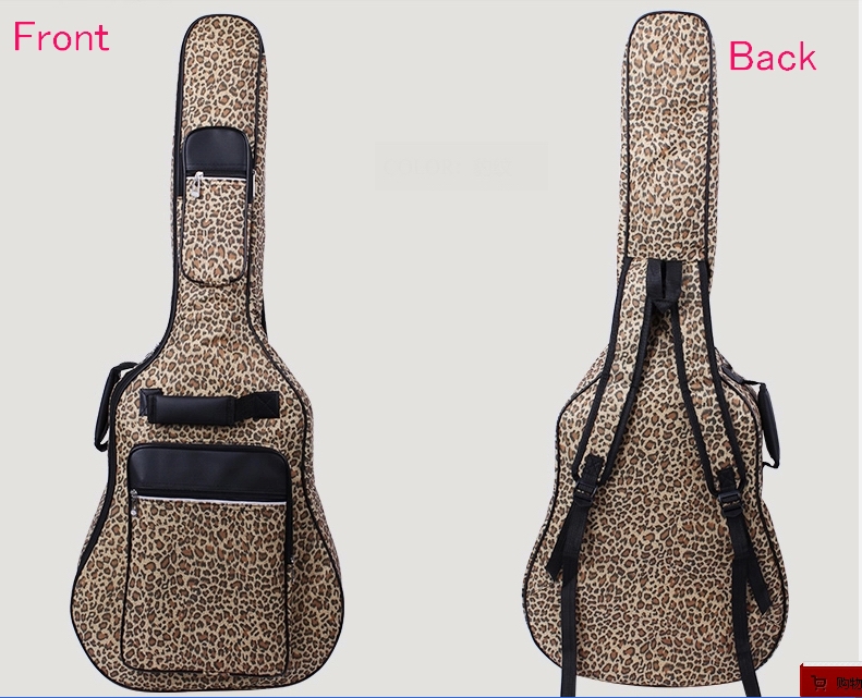 leopard guitar strap for purse