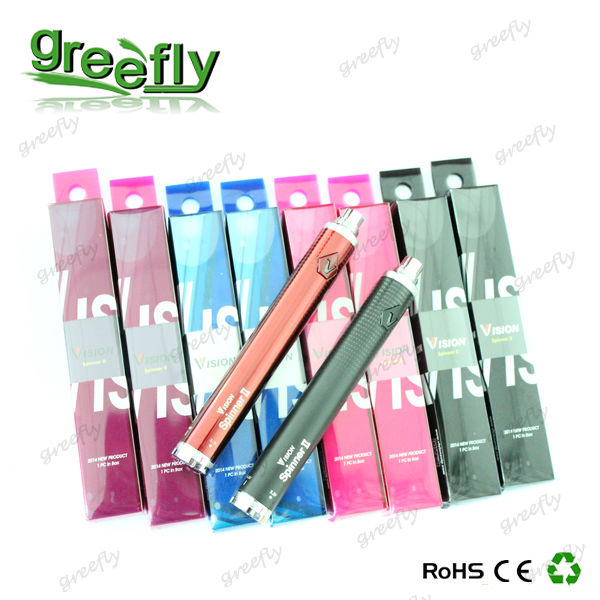 Big power twist vision spinner II new arrival 1600mah capacity battery vision spinner 2 in stocking