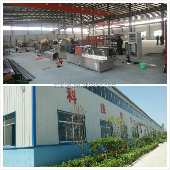 New tech Single Screw Pet Treats Machine/production line/extruder