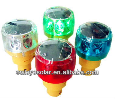 ソーラーled工事灯(6led)/道路保安灯/工事現場灯/交通安全用品/照明ライト問屋・仕入れ・卸・卸売り