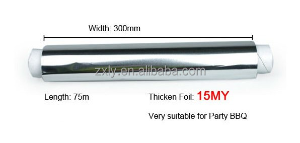 safe aluminum food Foil Wrapping Paper for chocolate bar,fried food,corn,butter