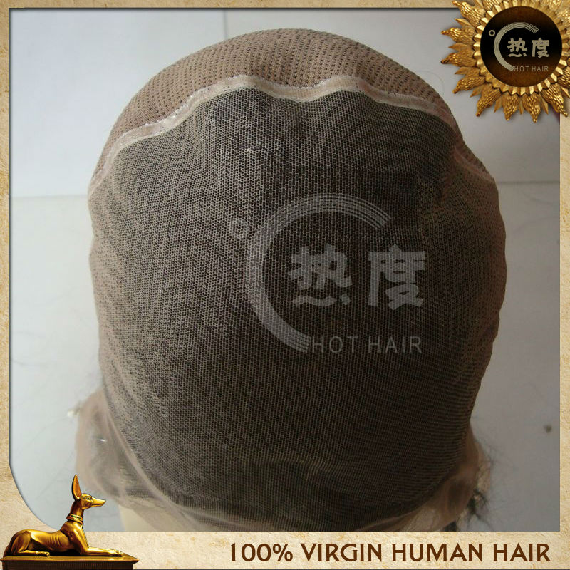 自然な毛のかつら男性用100％毛かつら男性のための問屋・仕入れ・卸・卸売り