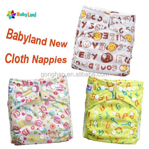 babylandすべて最新印刷された布おむつワンサイズでオンラインホット販売問屋・仕入れ・卸・卸売り
