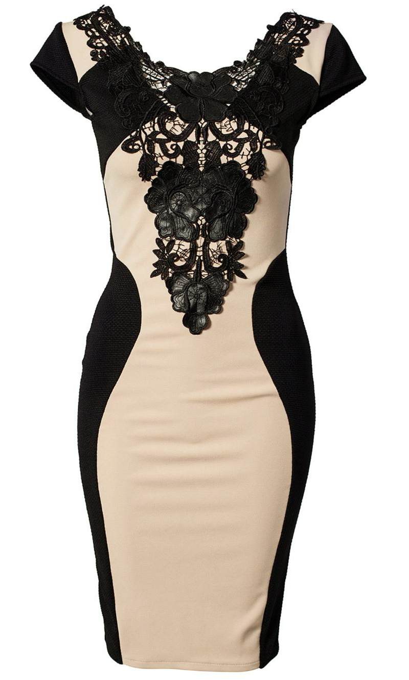 mlxl包帯ドレス2014年bodycon新しい到着の女性のエレガントなドレス新しいファッションのパッチワークのg0480刺繍のデザインのドレス問屋・仕入れ・卸・卸売り