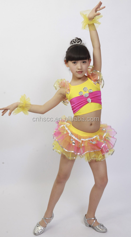 卸売子供の女の子の子供たちのダンスの摩耗安いファッション社交ラテンダンスの摩耗問屋・仕入れ・卸・卸売り