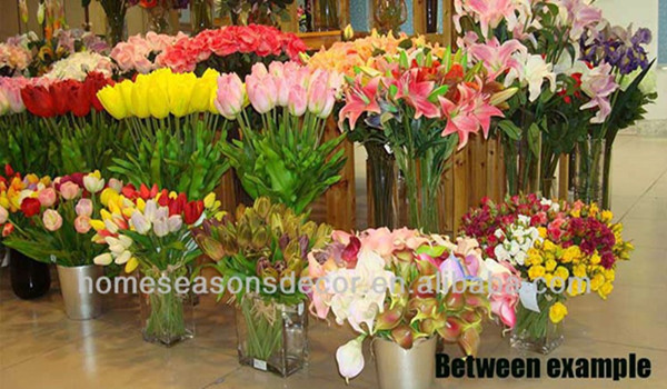プラスチック幹バラ用造花のための卸売業者問屋・仕入れ・卸・卸売り