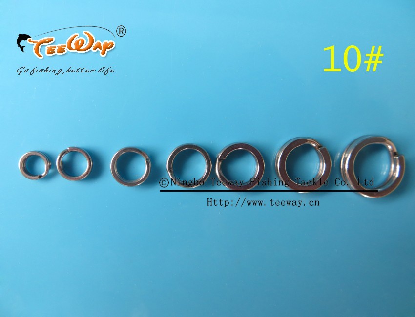 Lure Ring Stainless Steel Split Rings For Blank Lures Crankbait Hard