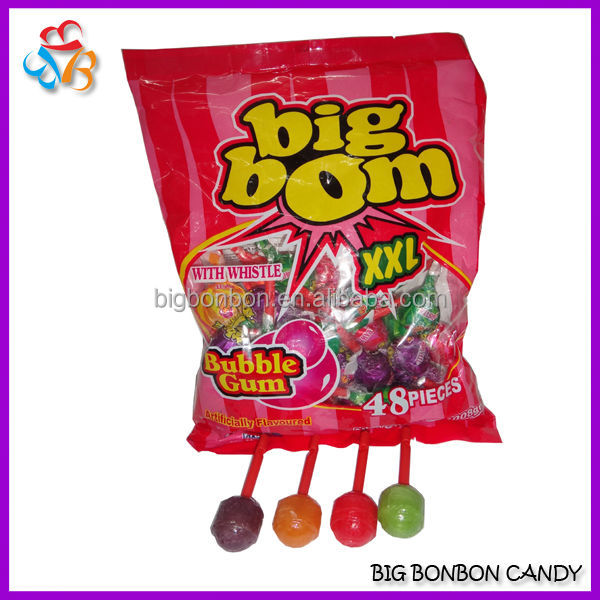 Big Bom Fruit Flavour Lollipop,china Big Bonbon Candy Price Supplier 