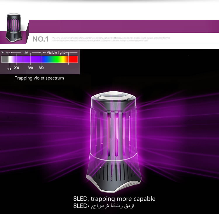 新しい2014年k9-1高効率的な蚊のキラーランプ光触媒蚊トラップ問屋・仕入れ・卸・卸売り