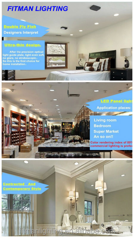 プロのledライトメーカー中国パネル薄いunltra12wラウンドledパネルライト問屋・仕入れ・卸・卸売り