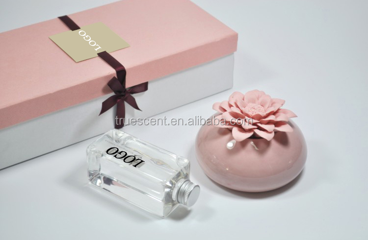 装飾的なセラミックフラワーの香りディフューザと100ml30ml/100mlts-cd16香水のギフトセット問屋・仕入れ・卸・卸売り