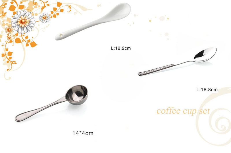 ミニステンレス鋼アイルランドのコーヒースプーンを測定かわいいハンドルのコーヒー攪拌スプーン問屋・仕入れ・卸・卸売り