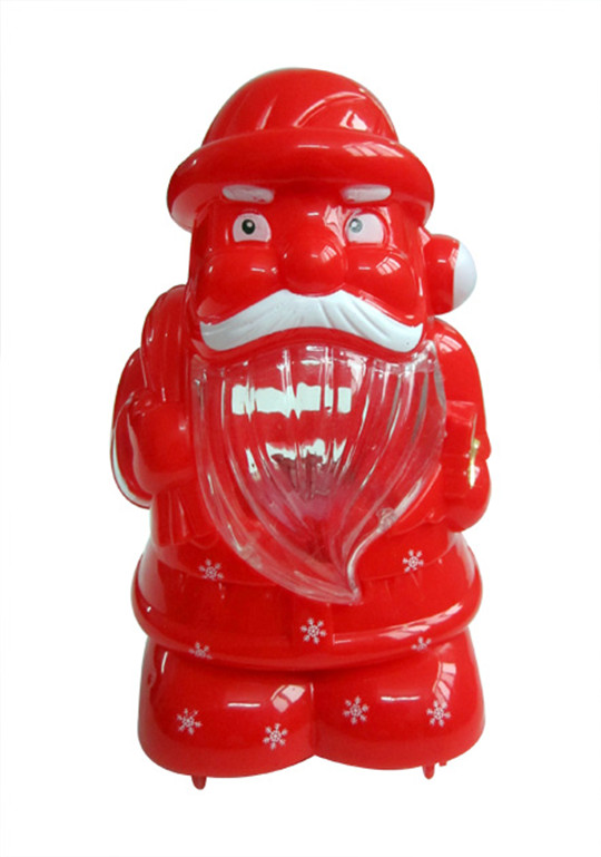 Pull line santa claus candy toy sweet with flash light