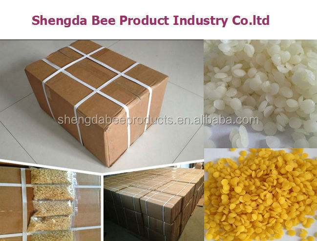 2014 pop selling high purity cosmetic grade beeswax pellet