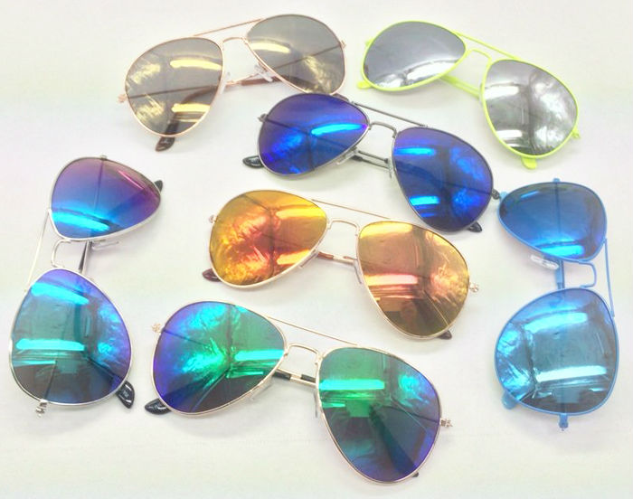 安いメガネ金属ピークしプロモーションサングラスミラーのサングラスと問屋・仕入れ・卸・卸売り