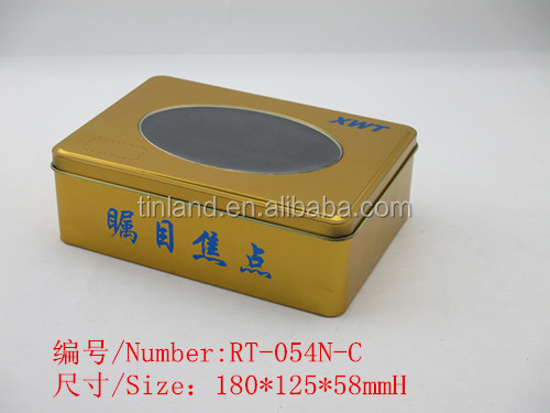 good quality rectangular canned mushroom in tins with ISO9001
