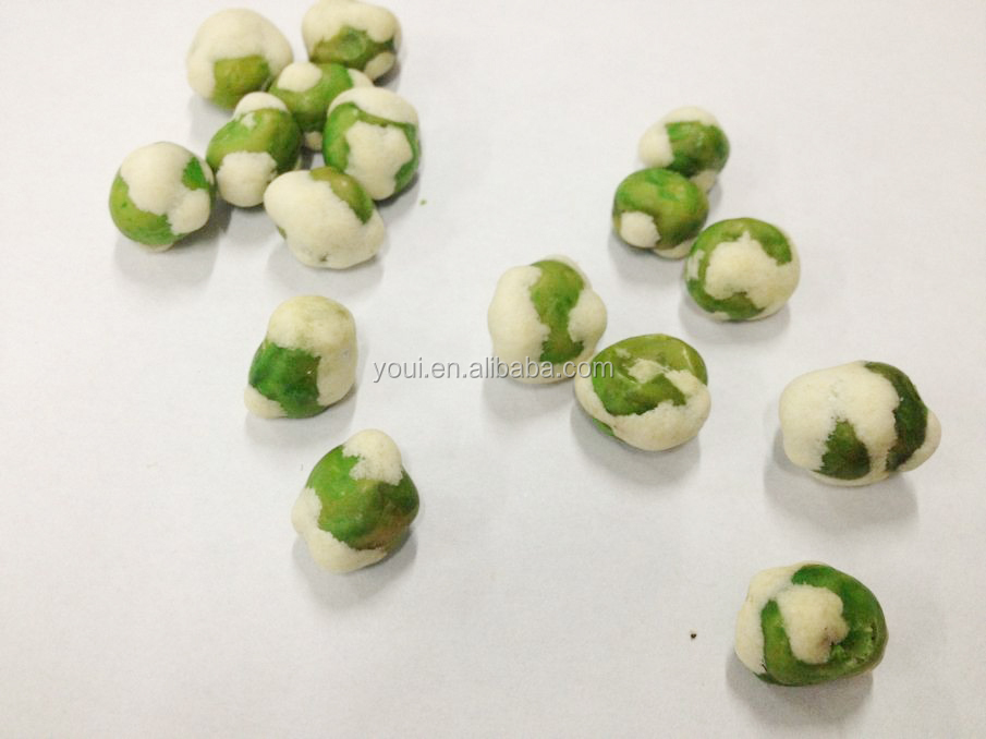 New flavor sugar coated green peas