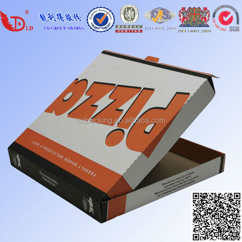 Custom Flexo Printed Cheap Pizza Boxes