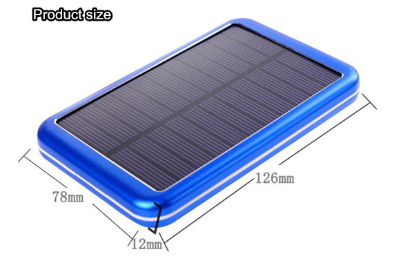 新しいポータブルソーラー充電器2014年8000mah/太陽光発電の充電器/ソーラー携帯電話充電器問屋・仕入れ・卸・卸売り