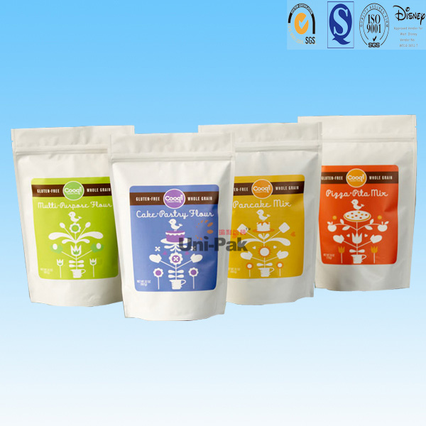 Custom Printed Stand Up Aluminum Foil Tea Bag