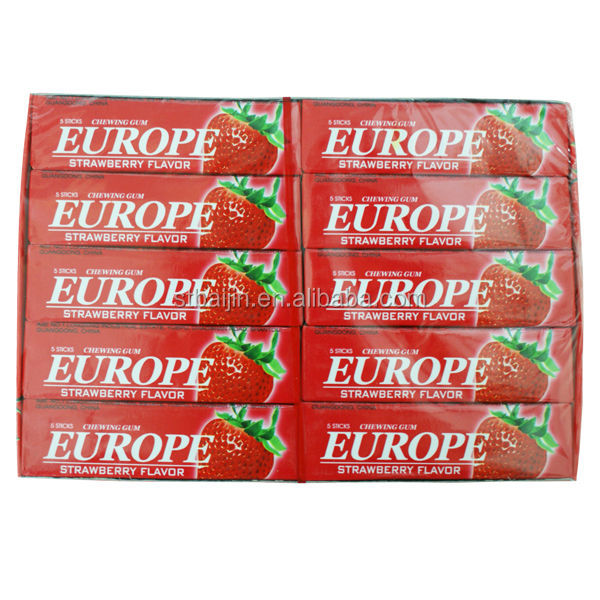 strawberry flavor sweet Chew Candy