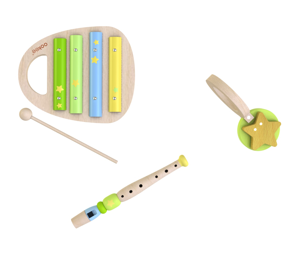 Wooden Instrumental Assortment Xylophone,Flute,Ring Toys Buy Wooden