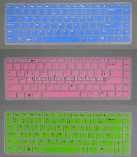 ソリッドカラー用キーボードプロテクターシリコンのラップトップデル14r/n411問屋・仕入れ・卸・卸売り