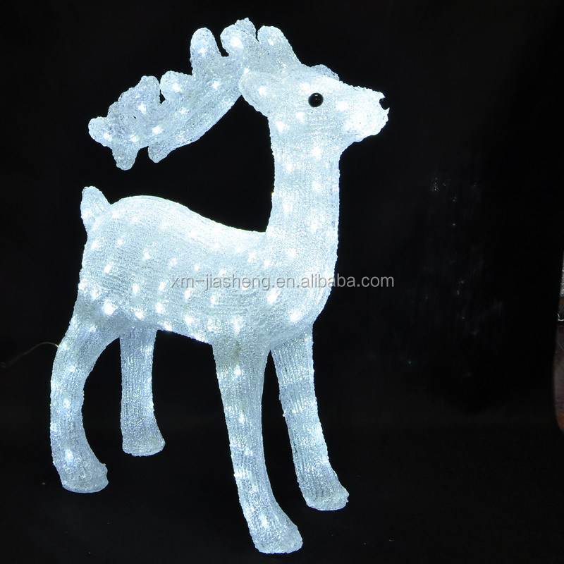 屋外用led3d鹿の彫刻の光、 ledクリスマスのモチーフライトは問屋・仕入れ・卸・卸売り