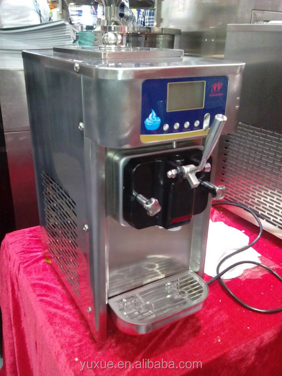Mini soft ice cream machine, yogurt ice cream machine RB1116B CE.