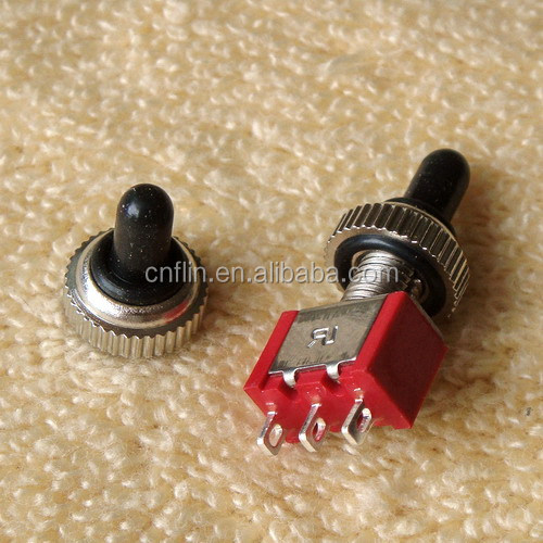 モーメンタリmts-123r( on)/off/( on) ミニ白ゴムカバー付トグルスイッチ問屋・仕入れ・卸・卸売り