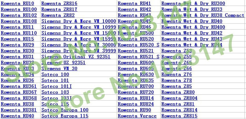 Description Picture 4 of item5 pieces Vacuum Cleaner Dust Bags Paper Filter Bag For Rowenta ZR814 RU020 RU1113 RU01 RU07 Vacuum Cleaner Bag Parts Accessories