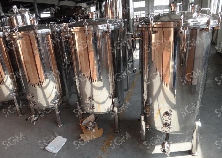 Cooling Jacket Fermenter/Jacket fermentation tank/conical fermenter