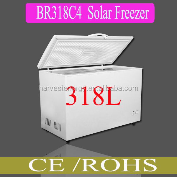 Dc太陽冷蔵庫のcommpressor12v/24vbr318c4チェスト、 太陽冷凍庫問屋・仕入れ・卸・卸売り