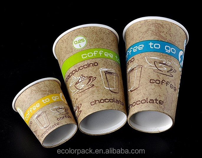 High Quality Custom Design PE Coated Paper Cup