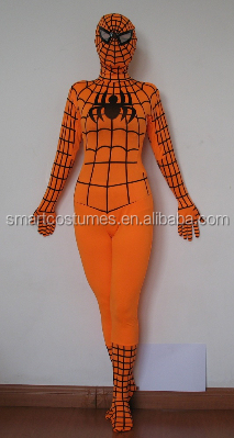 ライクラスパイダーマン衣装スパイダーマン衣装大人ラテックス黒いスパイダーマン衣装問屋・仕入れ・卸・卸売り