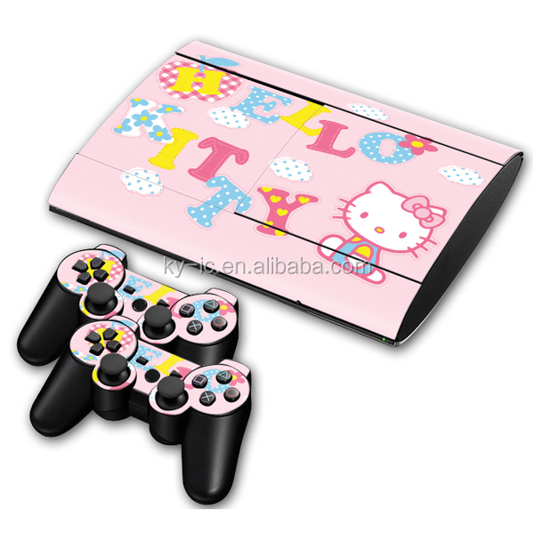 異なるデザインファクトリー価格ps3スーパースリム用スキンステッカー問屋・仕入れ・卸・卸売り