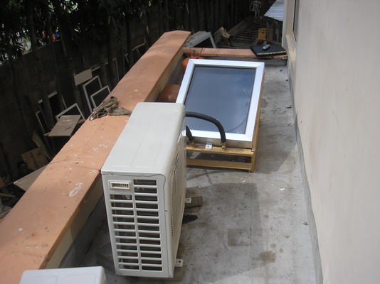 空冷スプリットハイブリッド24000btu空気温水コンディショニング太陽ac問屋・仕入れ・卸・卸売り