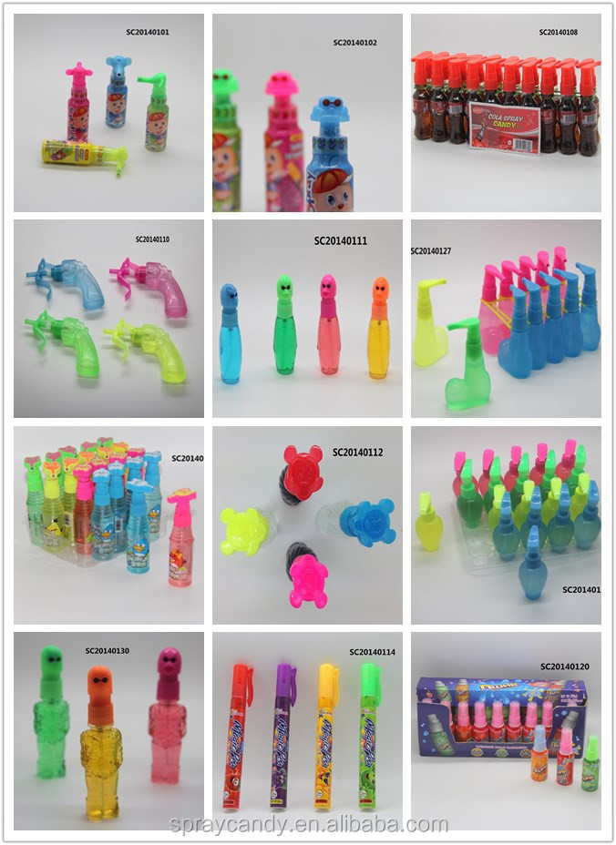 xxl spray liquid candy spray candy 2014 OEM manufacturer,China same