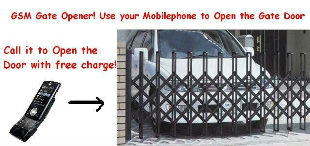 Up to 999 Authorized numbers GSM Gate Door Opener Operator[1]