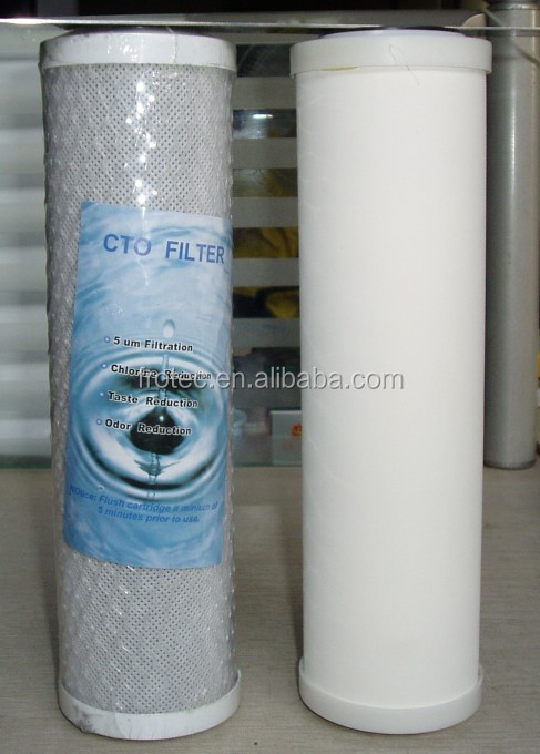 CTO Carbon Block Filter Cartridge/CTO filter cartridge high quality/Drinking water coconut CTO carbon block filter