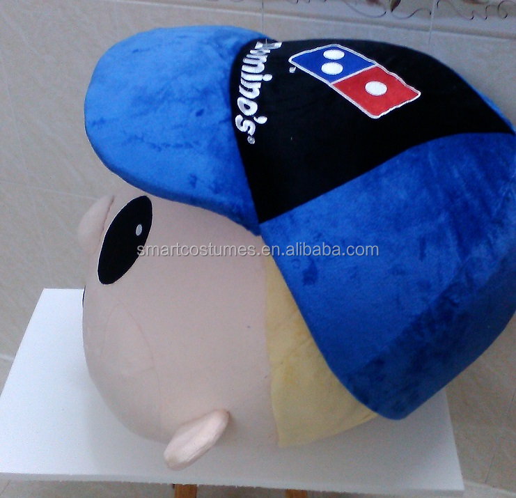 カスタムマスコットの衣装を作るdomino'sピザのマスコットの頭部仕入れ・メーカー・工場