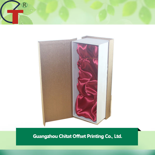 Good Quality New Design red wine paper packaging boxes